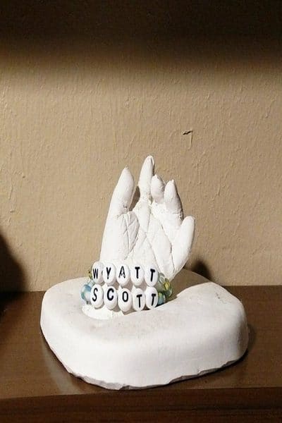 I left without my most precious gift, but my arms weren't empty.